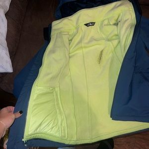 North face rain coat